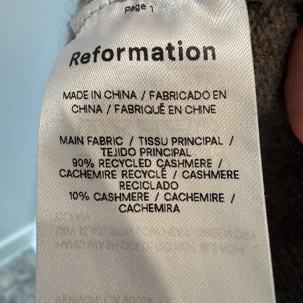 Reformation Women’ Sweater Dress - XS - Picture 9 of 9